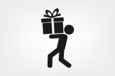 man-and-gift-icon-vector-f